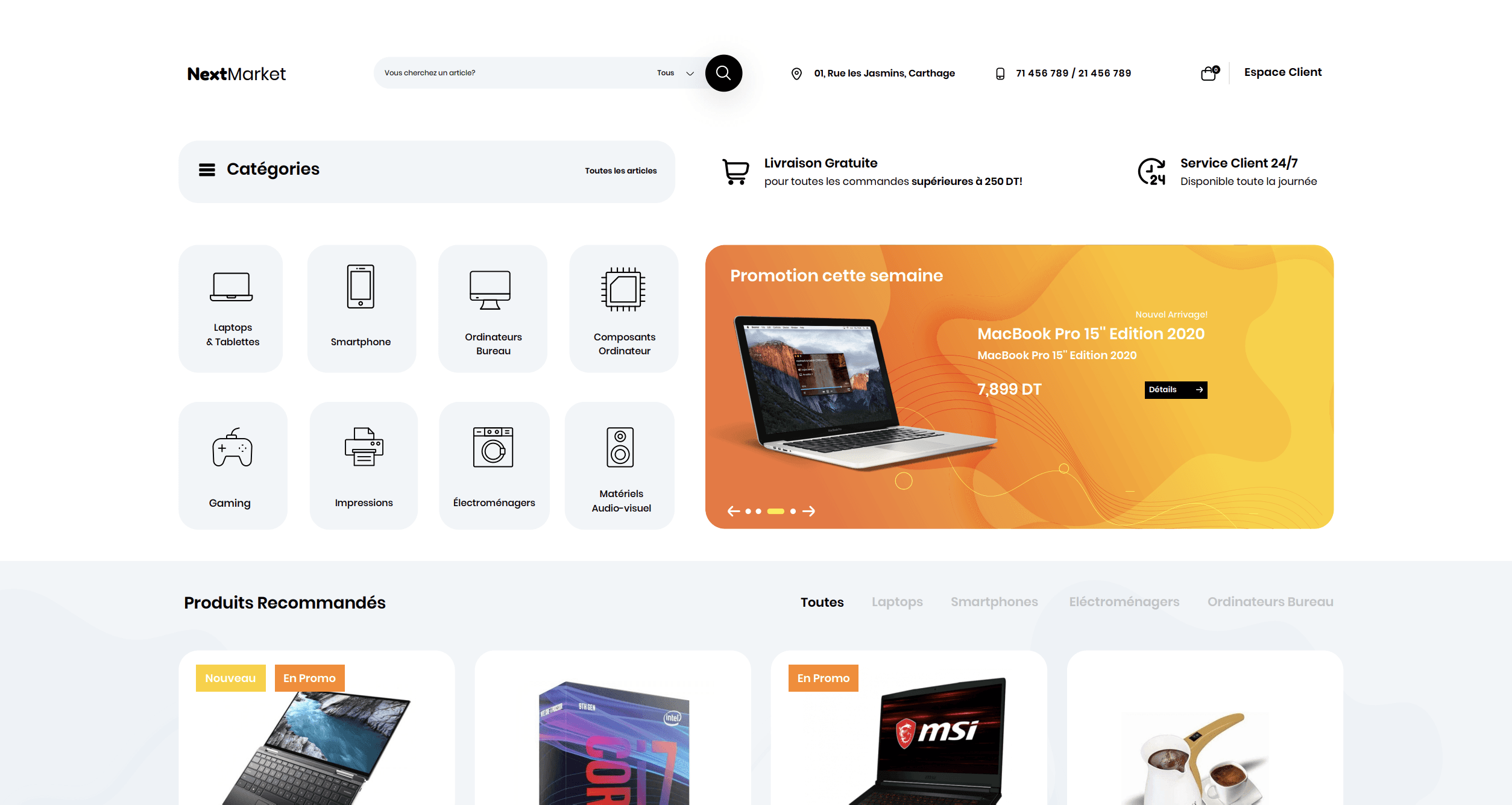 E-Commerce Website